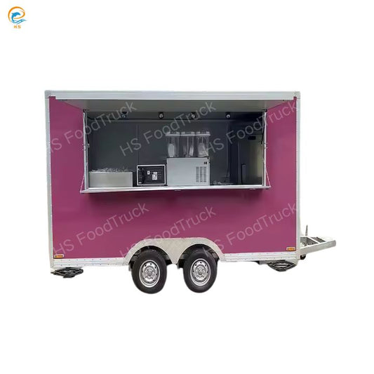 Hot Sale Electric Ice Cream Food Truck & Coffee Bike Cart for Crepes and Vending