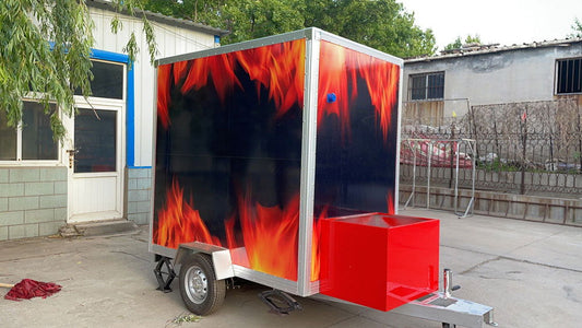 1.5m（5ft）Grilled Chicken Trailer - EasyWay