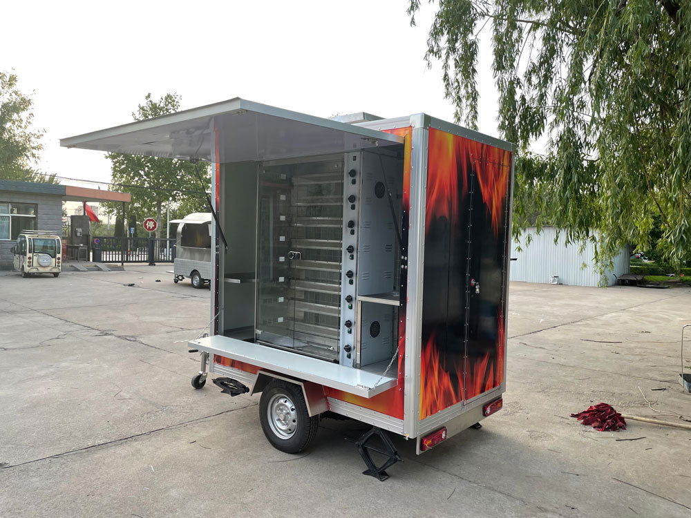 1.5m（5ft）Grilled Chicken Trailer - EasyWay