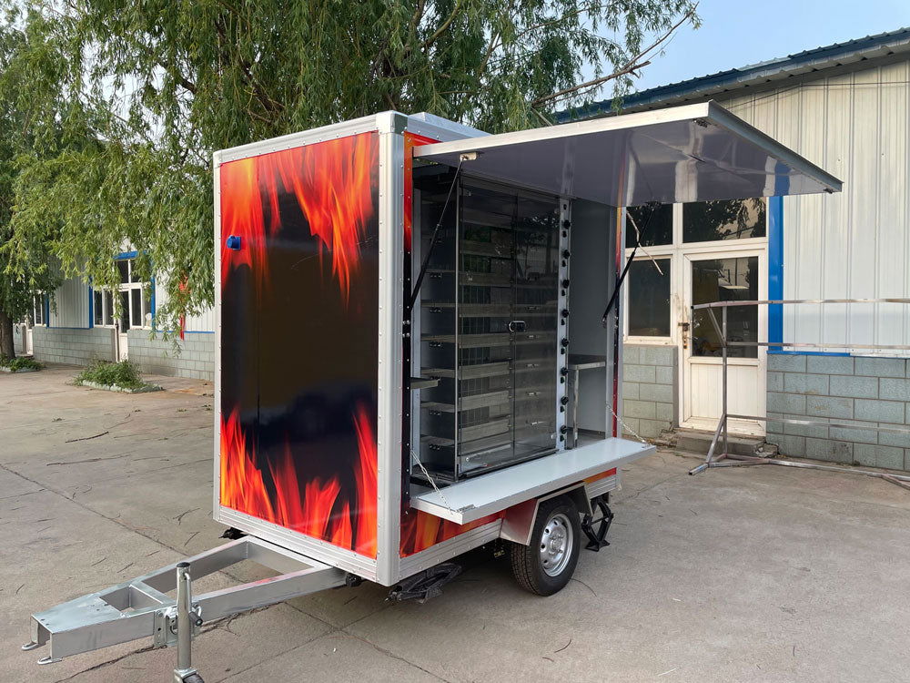 1.5m（5ft）Grilled Chicken Trailer - EasyWay